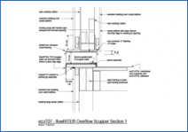 FlowRITE Overflow Scupper Section 1